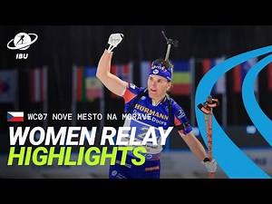 World Cup 24/25 NMNM: Women Relay Highlights