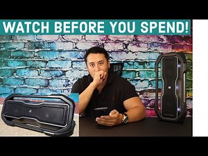 Unboxing and sound Test Altec Lansing RockBox XL Bluetooth Party Speaker