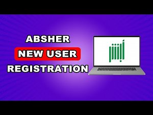 Absher New User Registration 2026 Step By Step | Absher Registration new