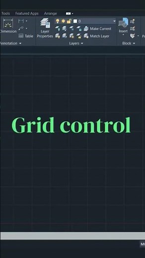 AutoCAD Grid: Turn ON and OFF with One Click!