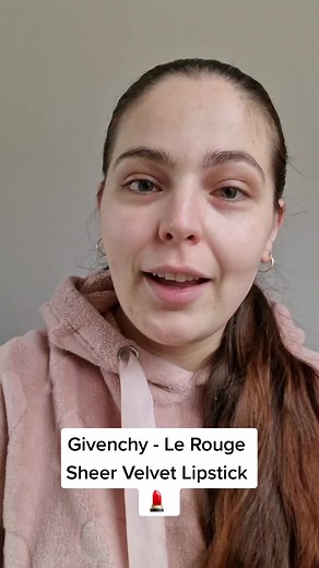 Givenchy Le Rouge Sheer Velvet Lipstick Try-On Experience