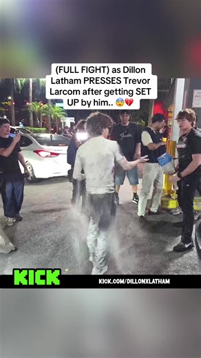 (FULL FIGHT) as Dillon Latham PRESSES Trevor Larcom after getting SET UP by him.. 😨💔 #dillonlatham #trevorlarcom #fyp #fullfight #pressed