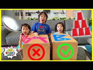 Don't Choose the wrong MYSTERY box challenge!!!