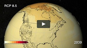 CMIP5: 21st Century Temperature and Precipitation Scenarios - RCP 8.5: 936 ppm