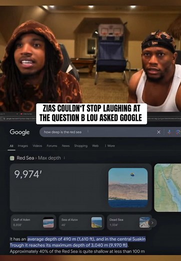 Hilarious ZIAS and B LOU Google Search Moments