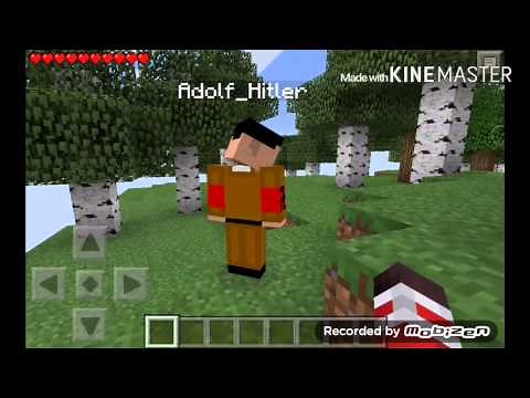 Adolf hitler in minecraft
