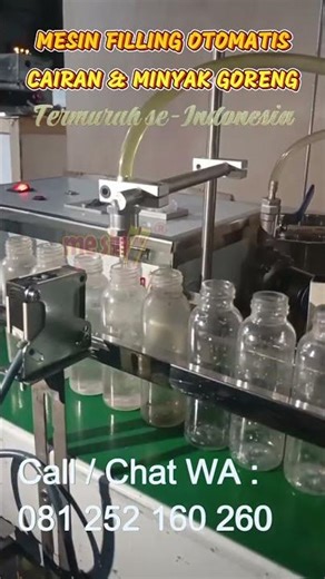 Mesin Filling Otomatis Cairan dan Minyak - Termurah se Indonesia