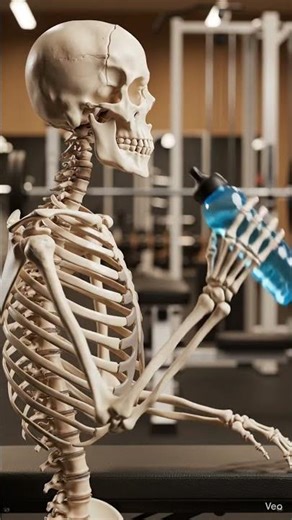 “Agar Aap 7 Din Lagatar Gym Karein To Body Mein Kya Hoga? #ai #skeleton #shorts #viral