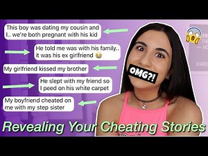 Revealing Your CHEATING Stories (yikes!) | Just Sharon