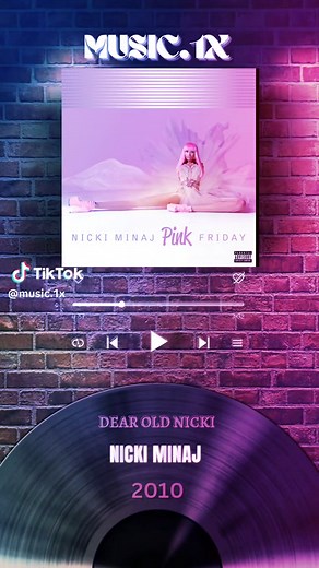 Dear Old Nicki - Nicki Minaj #nickiminaj #dearoldnicki #fyp #viral #trending #memories #music #throwback #musicvideo #hiphop #rap #2010 #late2000s #2000s #2000smusic #2000sthrowback #00s #2000s