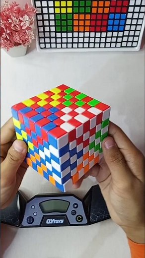 How to Make the Super Flip Pattern on a 7x7 Rubik's Cube 🤯 | Easy Tutorial #shorts