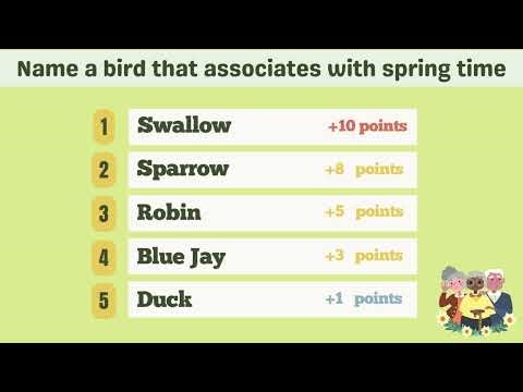 TOP 5 QUIZ 2 SRPING Brainy Seniors - Fun Quiz Trivia Brain Game for Seniors / Elderly