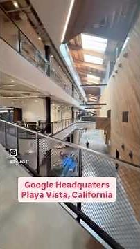 Is Your Office Space As Inspiring As This Google Headquaters In Playa Vista, California?
