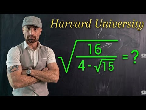 Hardest SAT Math square Root Simplification | Math Olympiad Trick