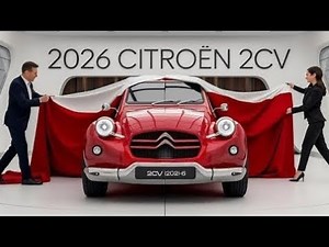 2026 Citroën 2CV Is BACK! The Cutest Car in the World Just Became ELECTRIC! 😱🔥 Retro Legend Reborn!