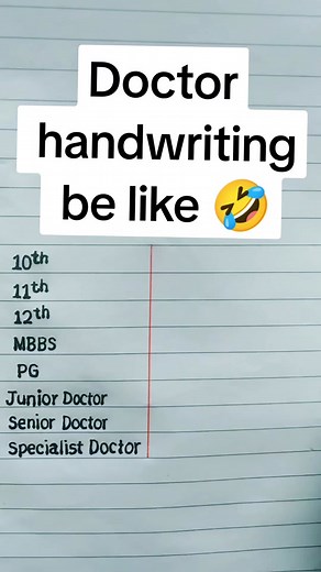 Understanding Doctors' Handwriting: A Humorous Insight