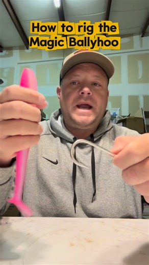 Dante Soriente | Magictail Outfitters on Instagram: "In the last 3 days we have sold an incredible amount of Magic Ballyhoos! Dante from Magictail Outfitters explains how he rigs the Magic Ballyhoo so it swims perfect and most importantly catches fish! These Ballyhoo replacements work exceptionally well on our HooMagic and Joe Shute lures, but they will also work on your other favorite lure brand heads as well! The fish can’t resist the beating of the tail and we have even caught tons of fish tr