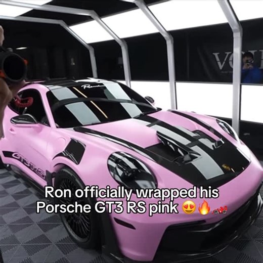 Ronaldo on Instagram: "I wrapped my GT3 RS 🔥 (YT - The Stable) #stableronaldo #porsche"