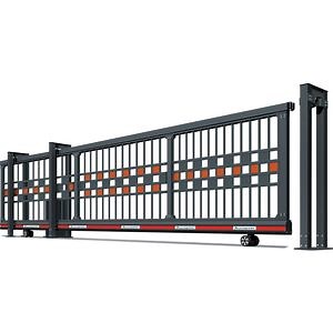 [Hot Item] Smart Commercial Automatic Electric Retractable Gate for Sliding Door Access Control
