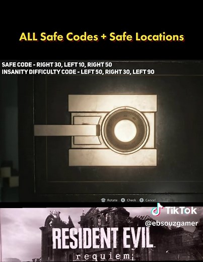 Resident Evil Requiem: Complete Guide to Safe Codes