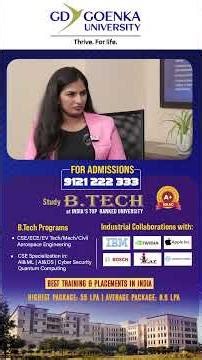 Visit the Engineering College Campus Before You Decide : #shorts #gdgoenkauniversity #southheadlines