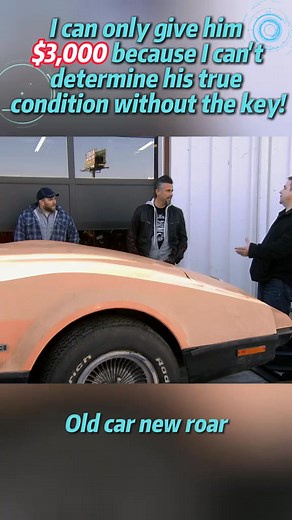 40K views · 581 reactions | I can only give him $3,000 because I can't determine his true condition without the key! #fastnloud#fastandloud#car#Oldcars#classic#classiccar#modifiedcars#fyp# #tiktokhazmeviral#RichardRawlings#AaronKaufman#texas | Lovecars | Facebook