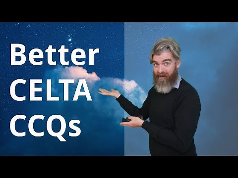 CELTA CCQs | Concept Checking Questions For Vocabulary and Grammar