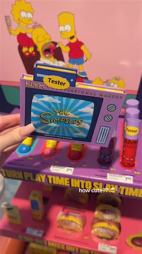 Simpsons LE from NYX!! 💛 #nyx #simpsons #limitededition #beauty #fy