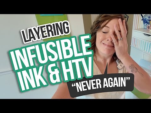 Layering HTV Over Infusible Ink: Genius Hack or Crafting Chaos?! 🔥