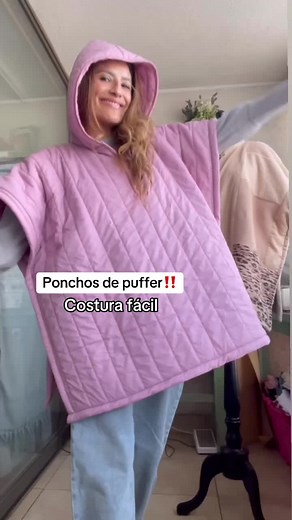 Cómo hacer ponchos de invierno fáciles y prácticos