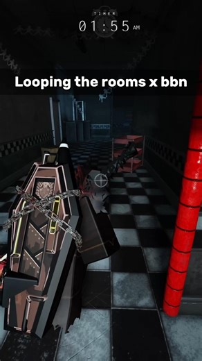 looping the rooms x bbn | Bite By Night #roblox #fnaf #bitebynight #asym #edit #shorts #trending
