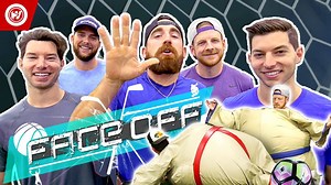 11K views · 75 reactions | Tyler vs. Garrett in sumo soccer ⚽️ feat. Dude Perfect | Whistle Sports | Facebook