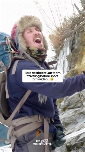 Before trends and algorithms, just a bunch of backpackers traveling! The Broke Backpacker