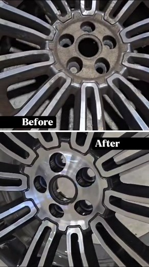 Before and after diamond cut wheel #diamindcutting #wheelrefurbishment #wheelrepair #corrodedwheels #corrosion #alloyrepairs #rimsrepair #rimrefurbishment | The Wheel Specialist | Facebook