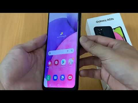 Samsung Galaxy A03s Fingerprint Speed Test