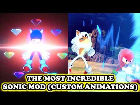 THE MOST INCREDIBLE SONIC MOD EVER (Base-Super Sonic-Hyper Sonic) | Dragon Ball Sparking! Zero Mods