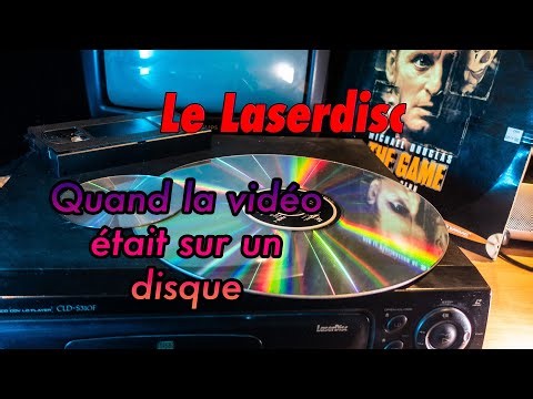 Quand la vidéo etait sur un disque : le laserdisc ou discovision