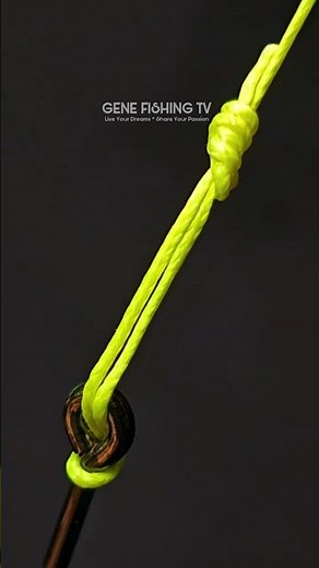 The EASIEST Loop Knot | Surgeon Loop Knot