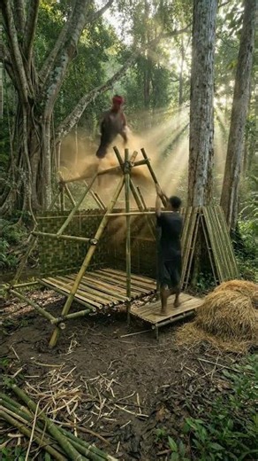 From Wild Jungle to Dream Shelter 🌿 | Incredible Forest Transformation Timelapse