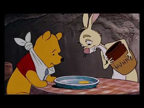 Winnie the Pooh meets Kaa from Jungle Book