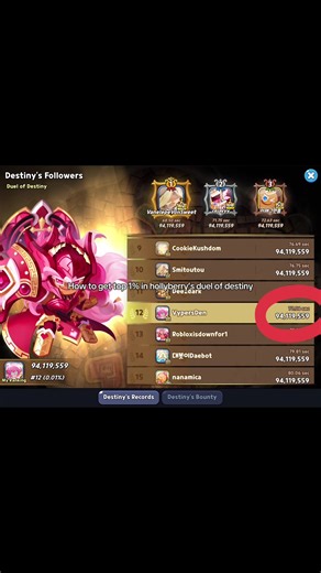 I finally got top 1% so tutorial time !!! Sorry for keeping everyone for so long I was super busy with life stuff and couldn’t play cookie run Hopefully now I can make more non-cookie run content even though so many people followed me for it. But thanks for all the support on my other tutorials it really means a lot that people look forward to them