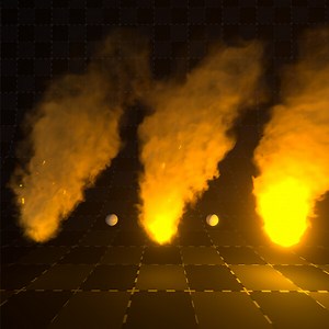 VFX Smoke and Light Practice