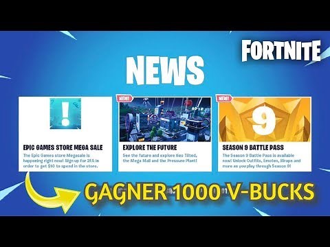 COMMENT GAGNER 1000 V-BUCKS GRACE A EPIC GAMES JUSTE EN ACTIVANT L'A2F SUR FORTNITE BATTLE ROYALE !