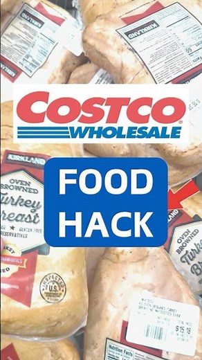 Costco food hack for turkey breast (pre-cooked)