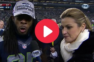 Richard Sherman's Classic Postgame Rant Stunned Erin Andrews