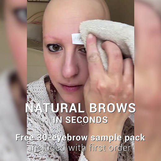 Have you been missing your eyebrows and wish you could get them back? Losing your brows, whether from alopecia, chemotherapy, or other reasons, can feel tough. It’s like a part of you is missing. But now, you can have natural-looking brows again. Feel like yourself, just the way you remember. Our brows look just like real hair. They blend perfectly with your skin for a seamless, natural look. They’re quick and easy to use. Just peel, stick, and you’re done in seconds. They’re waterproof too. You