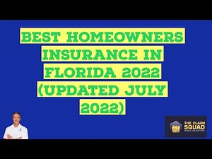 Best Homeowners Insurance in Florida 2022 (Updated July 15, 2022)