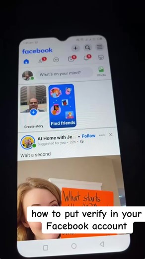 如何在 Facebook 账户上进行验证