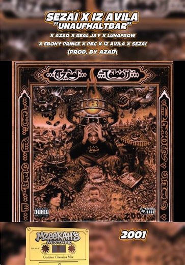 #hiphop #deutschrap #azad #unaufhaltbar #mzeekah Azad feat. Real Jay x Lunafrow x Ebony Prince x PBC x Iz Avila x Sezai „Unaufhaltbar“ (Prod. by Azad) (2001)