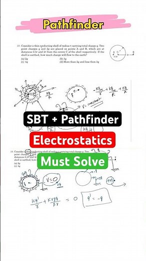 Pathfinder + SBT Electrostatics Challenge | JEE Advanced